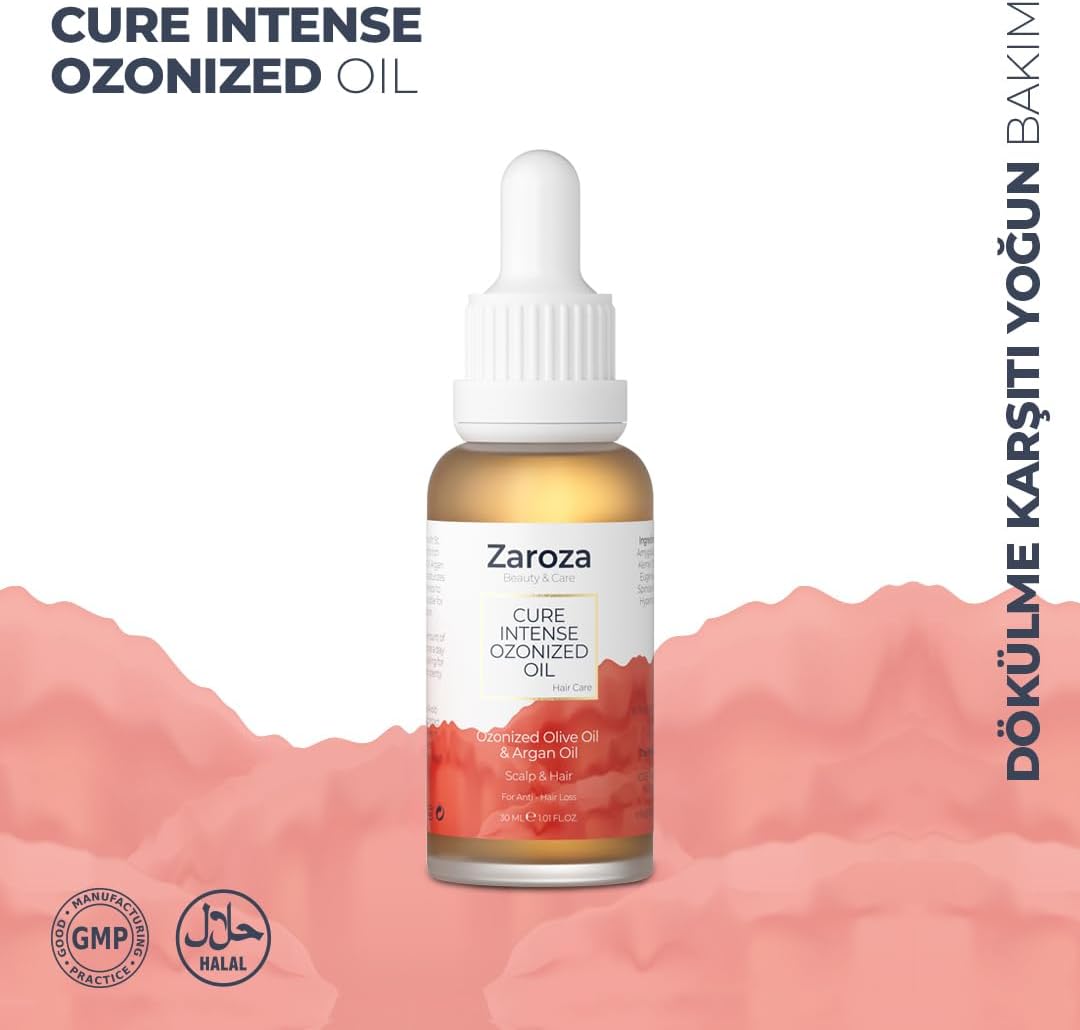 Saç Dökülmesine Karşı Ozonlu Yoğun Bakım Yağı 30 ml