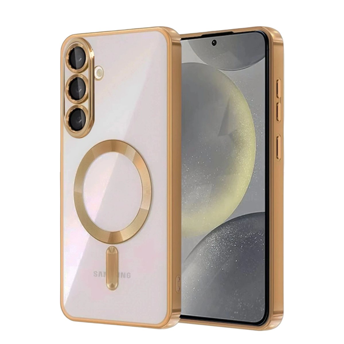 Samsung Galaxy A27 5G Kross Magneticsafe Kapak - Çöl Titanyum