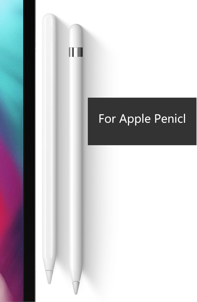 USB-C’den Lightning’e Adaptör, Apple Pencil (1. Nesil) için Şarj Dönüştürücü - Mavi LED Göstergeli, Kompakt ve Taşınabilir, Type-C Cihazlarla Uyumlu (Beyaz) OTGP