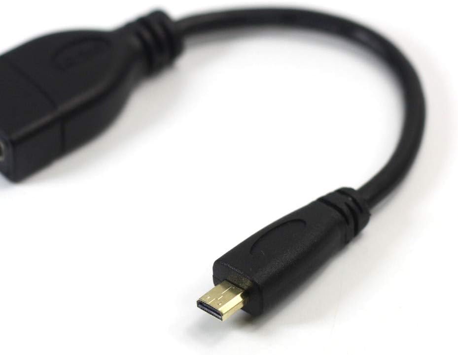 5139 Micro Mikro Hdmi Çevirici Dönüştürücü Adaptör Kablosu 15cm
