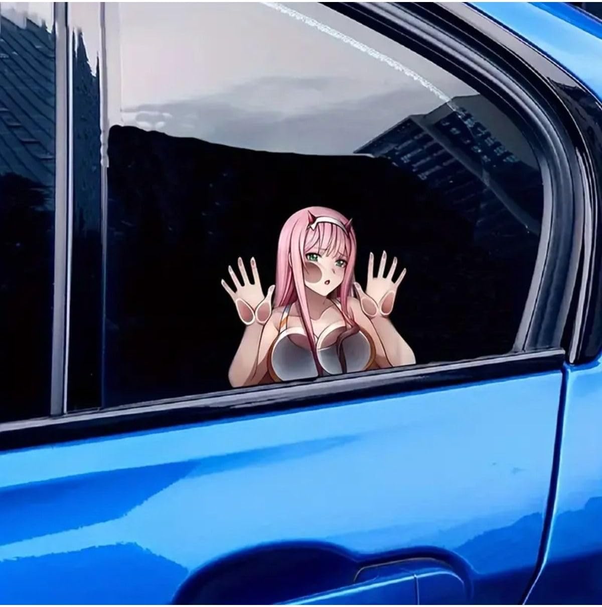 Anime Kız Sticker Laptop,Araba, Motor Sticker