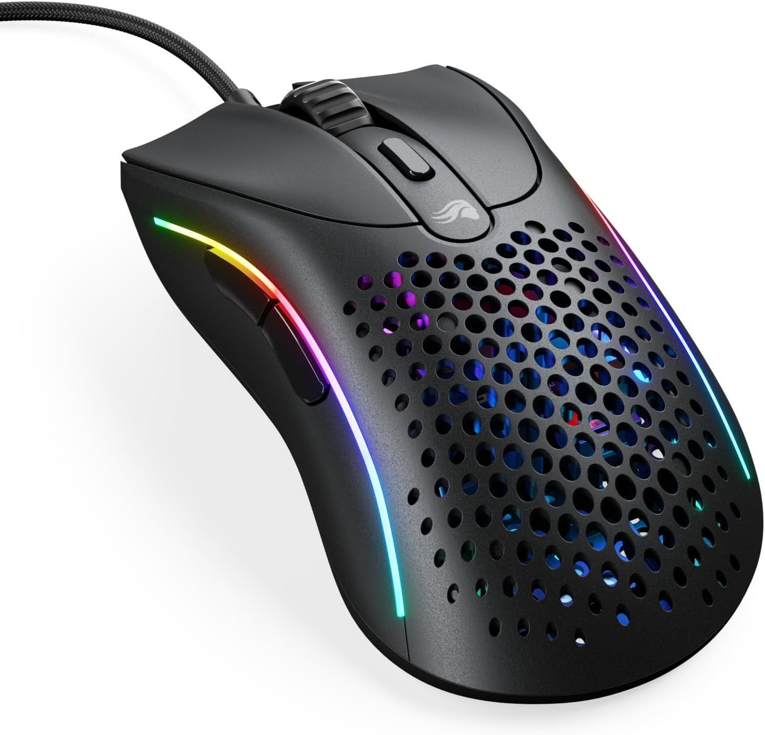 Oyun - Model D 2: Kablolu Ergonomik Fare, Superlight 58g, 26K Optik Sensör, 6 Programlanabilir Düğme, 80 Milyon Tıklama Ömrü, FPS, MMO, MOBA, Battle Royale (Siyah)