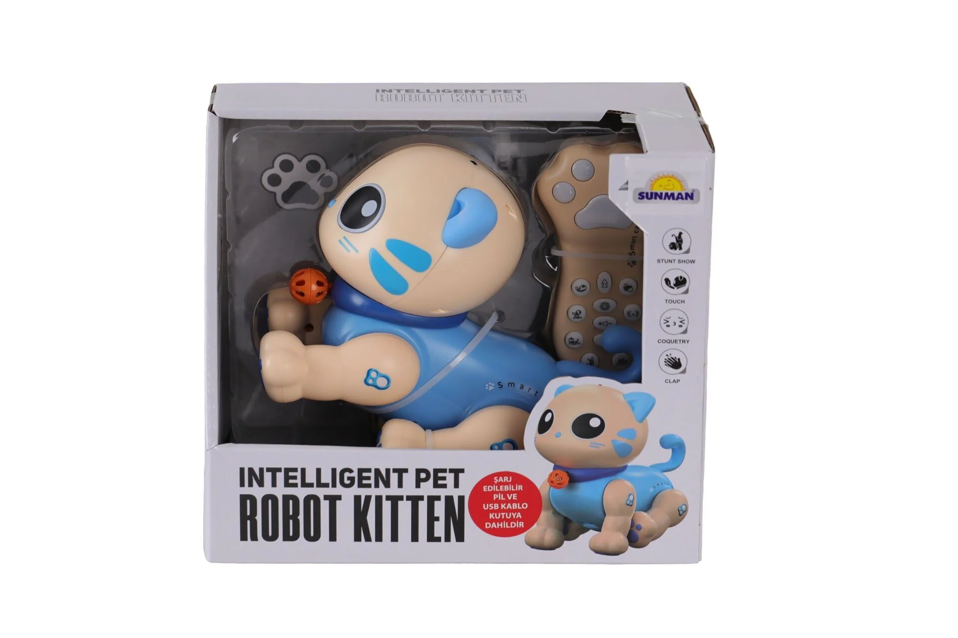5135 Sun-rst-rc Robot Akıllı Kedi Ff Sesli 3 7 Usb 2R