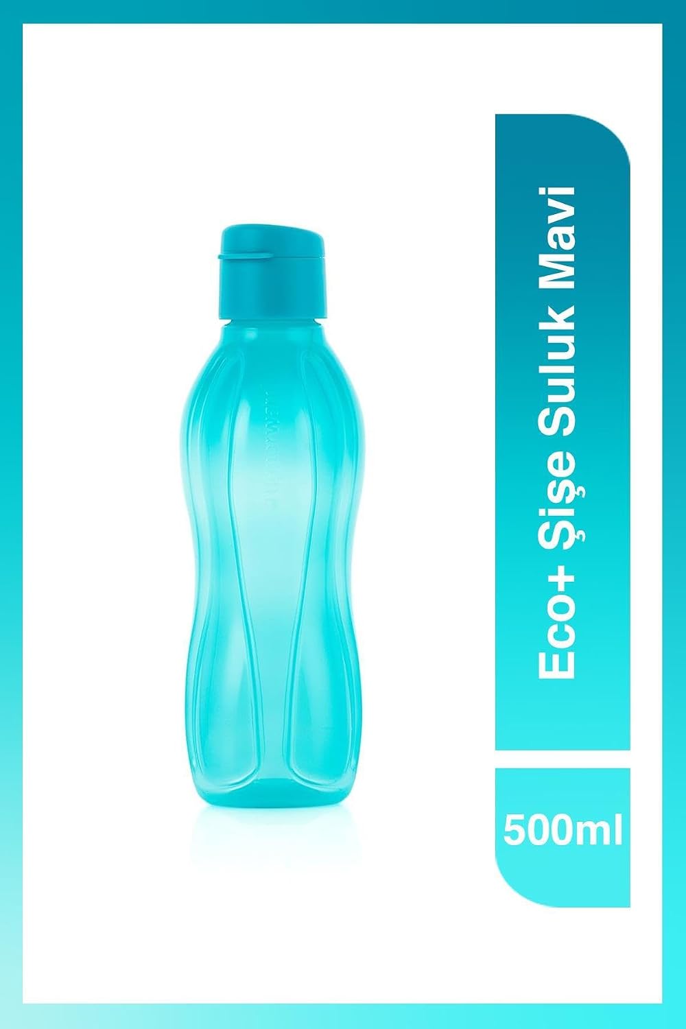 Eco Şişe Kolay Kapak Suluk Ve Matara Mavi 500Ml