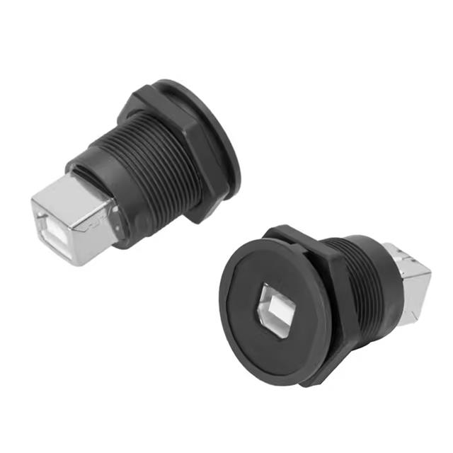 USB-04C-BK 22 Mm Pano Tip USB-B Dişi Soket