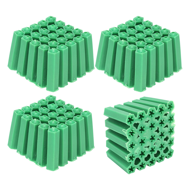 8mm Yeşil Plastik Dübel 500’lü Ekonomik Paket