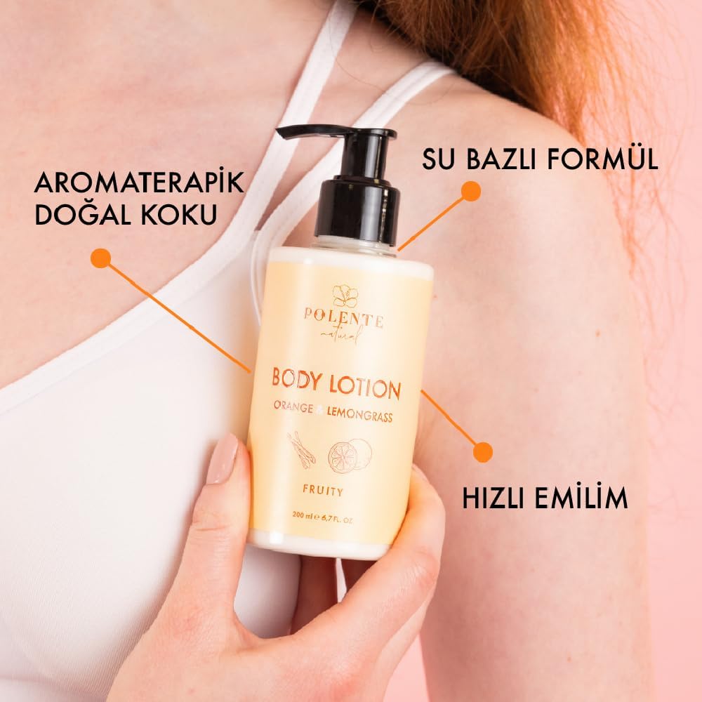Vücut Losyonu- Portakal Çiçeği & Limon Otu (200 ml)