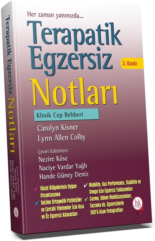 Terapatik Egzersiz Notları (Kapak Resmi değişebilir)