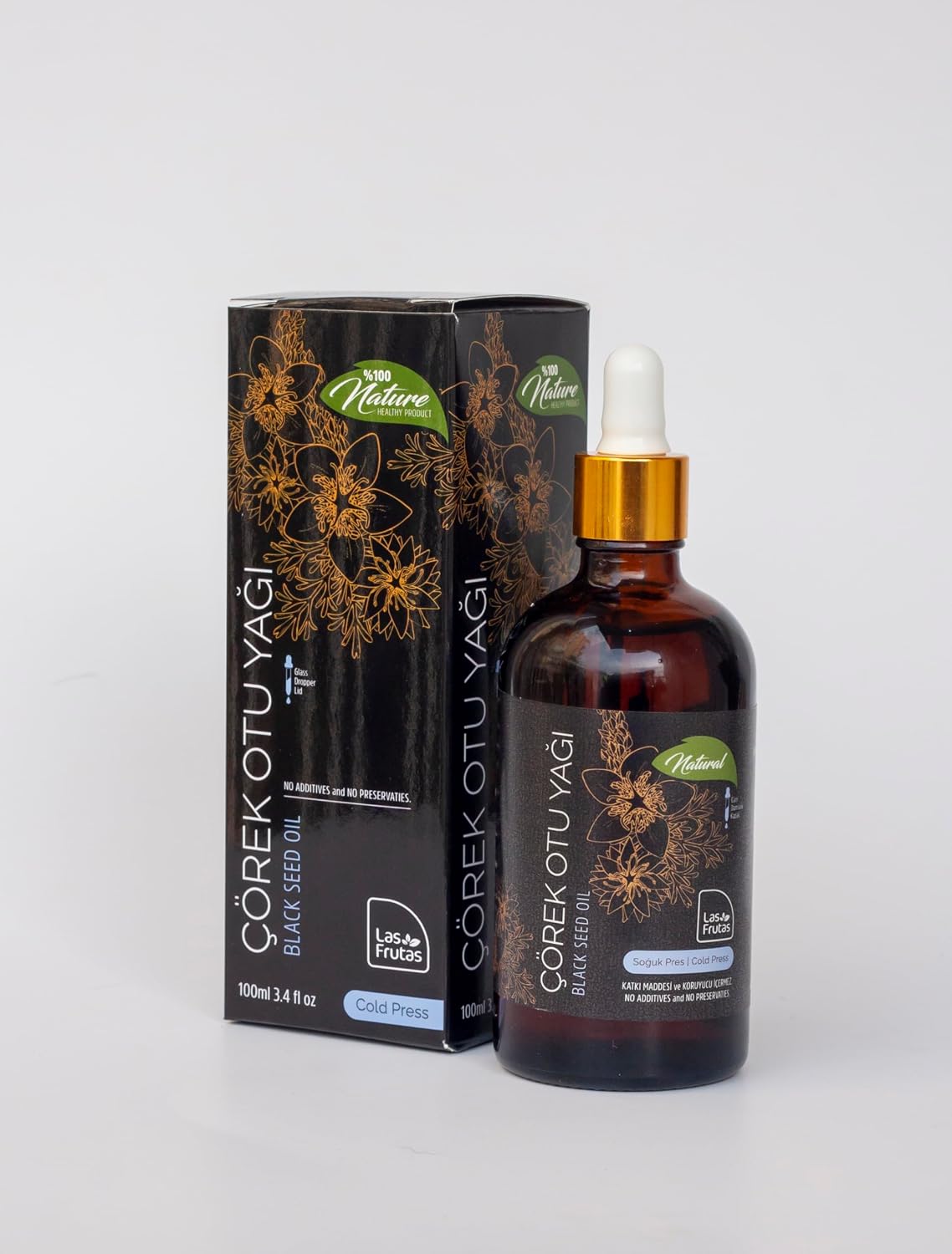Çörekotu Yağı 100 ml (Soğuk Sıkım)