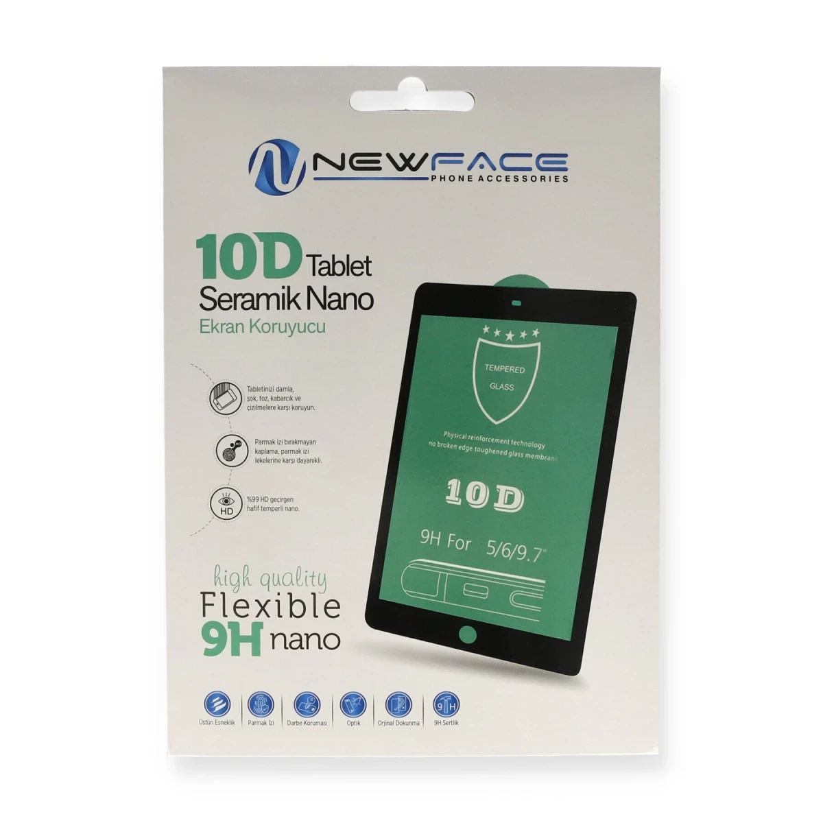 Apple iPad 4 9.7 Tablet 10D Seramik Nano