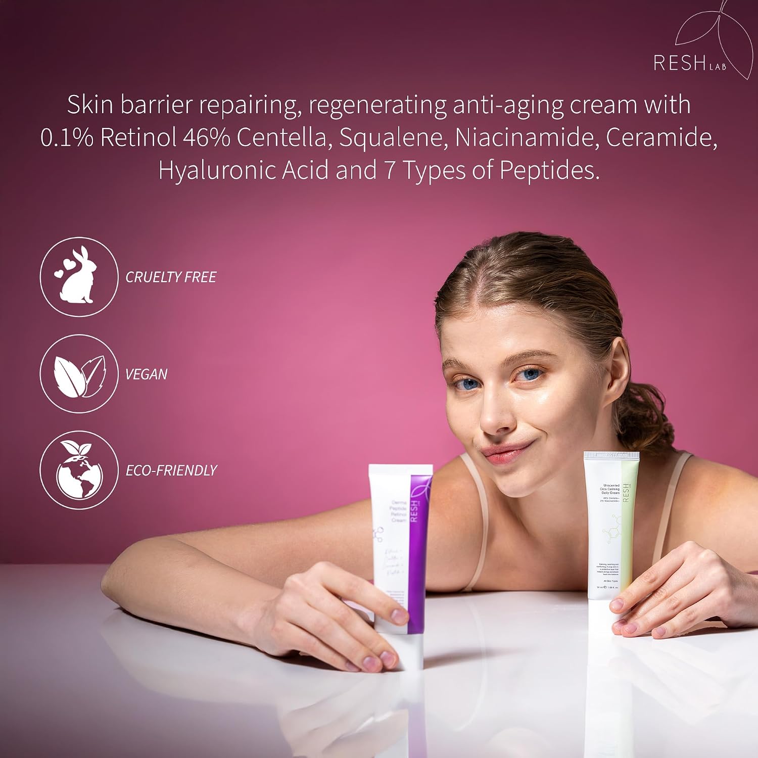 Derma Peptide Retinol Cream - Peptit Retinol Nemlendirici Krem & Yaşlanma Ve Leke Karşıtı Yüz Kremi