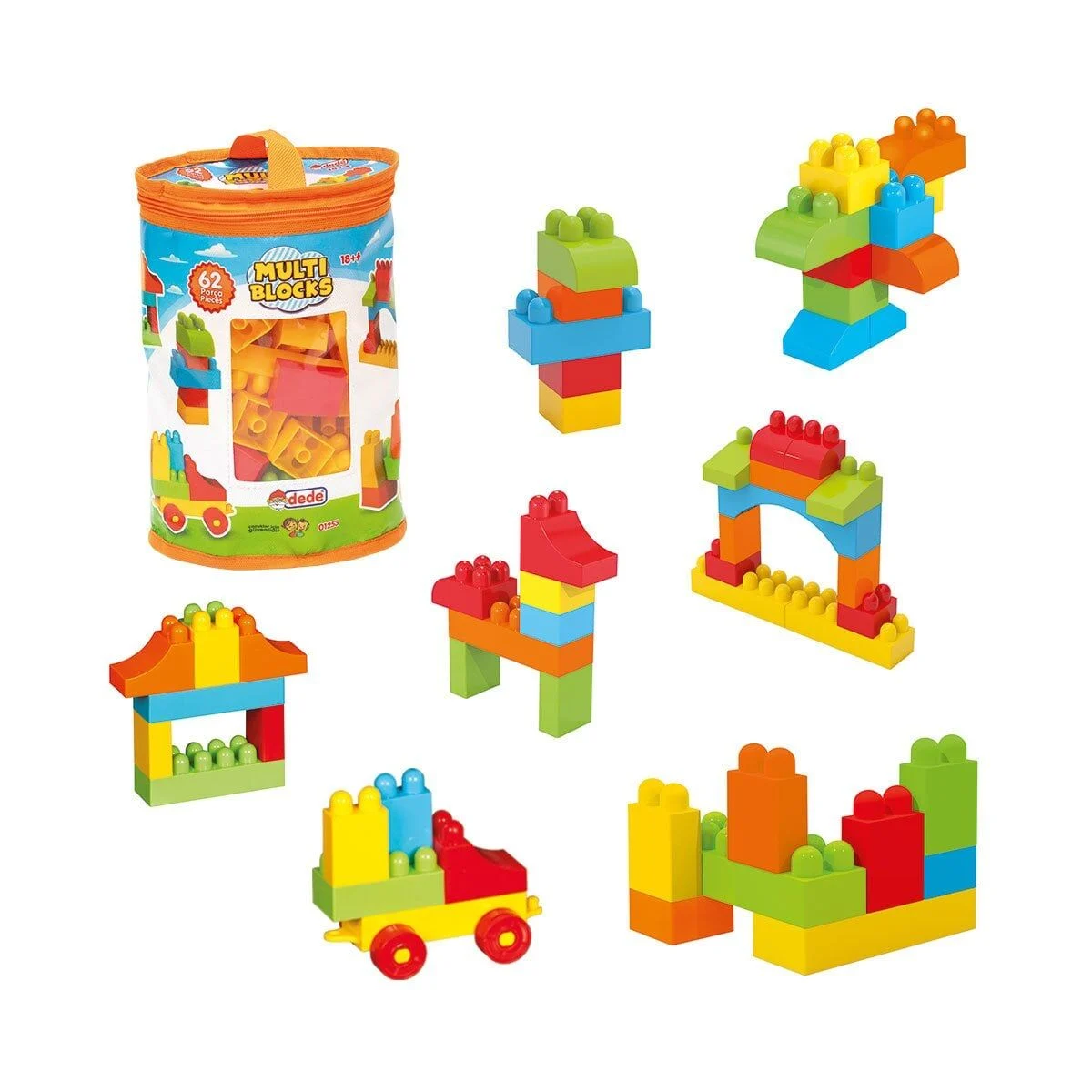 01253 Multi Blocks 62 Parça