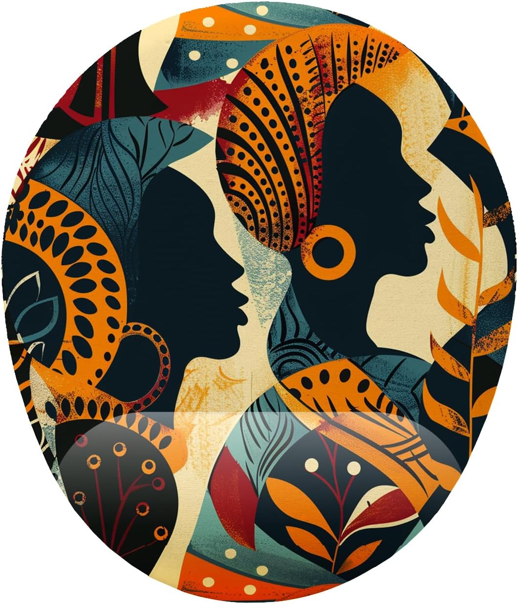 Afrikalı Kadınlar Bilek Destekli Mouse Pad