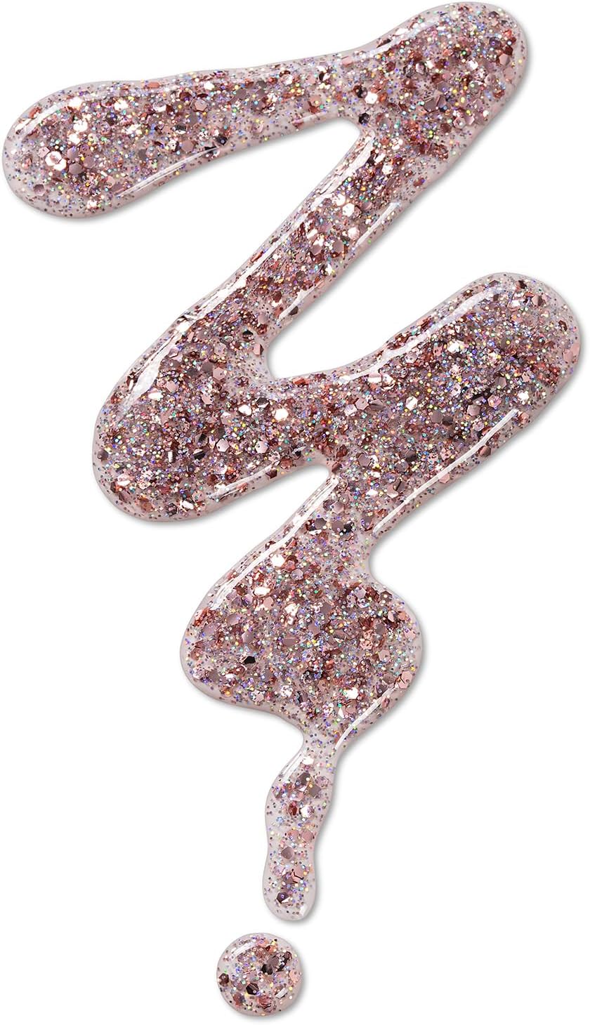 Glitter Yarı Transparan & Parlak Bitişli Simli Oje