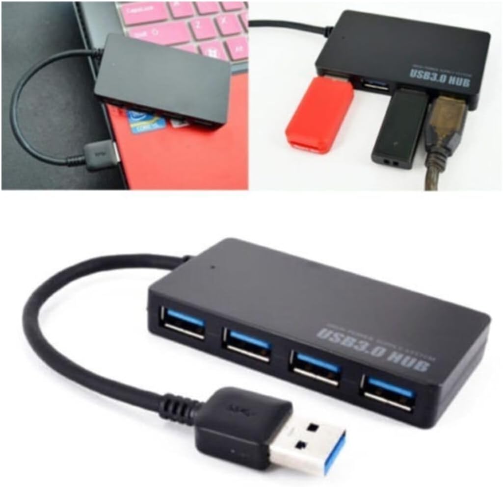 4580 4 Port Usb 3.0 Hub Çoklayıcı Çoğaltıcı Switch