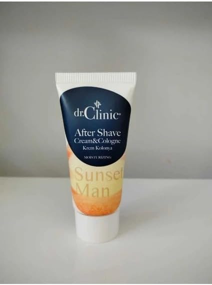 BYBARS Dr. Clinic Tıraş Sonrası Krem Kolonya Sunset Man 50 ML (3 Lü Paket)