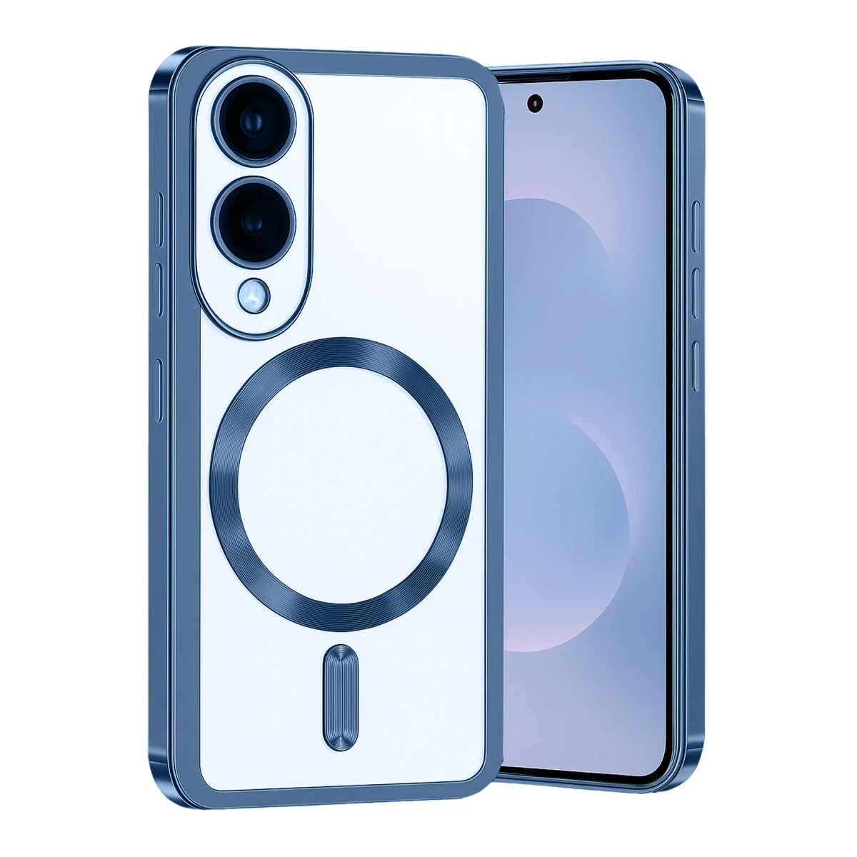 Samsung Galaxy S25 Edge Kross Magneticsafe Kapak - Sierra Blue
