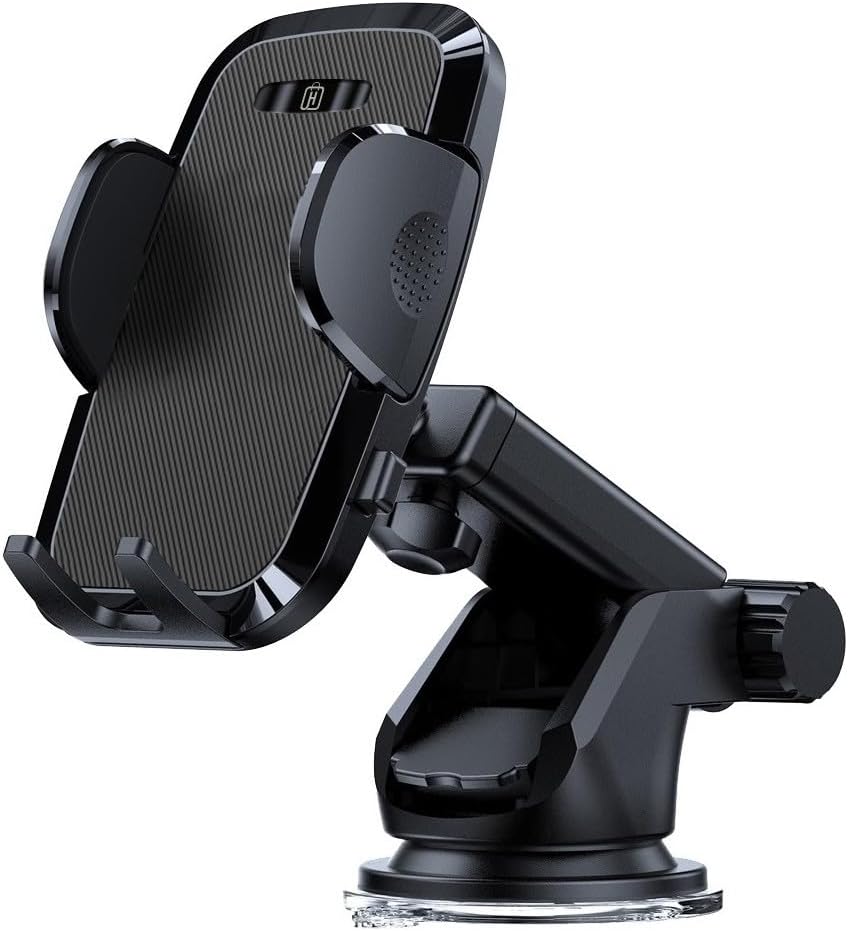 Hb-39 Premium Telefon Tutucu Araç İçi Telefon Tutucu Ayarlanabilir Cam ve Torpido Için Yüksek Kalite Tutucu Araba