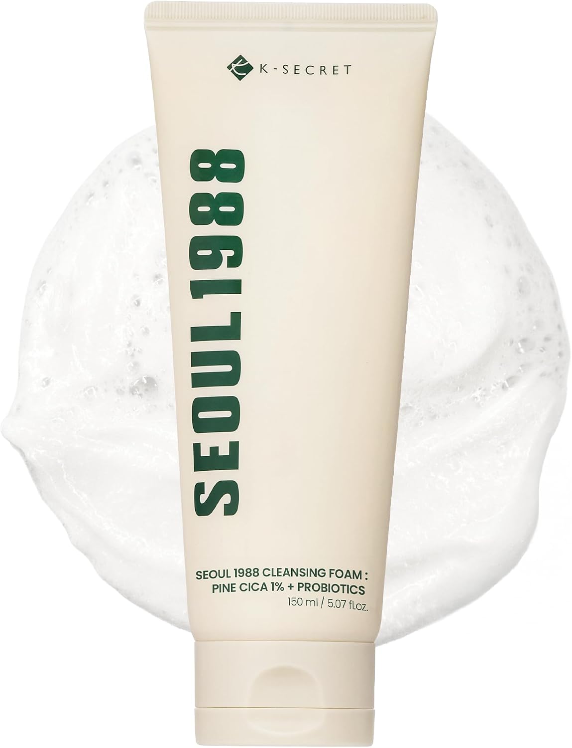 KSecret Seoul 1988 Cleansing Foam Pine Cica Yüzde Bir ve Probiotics