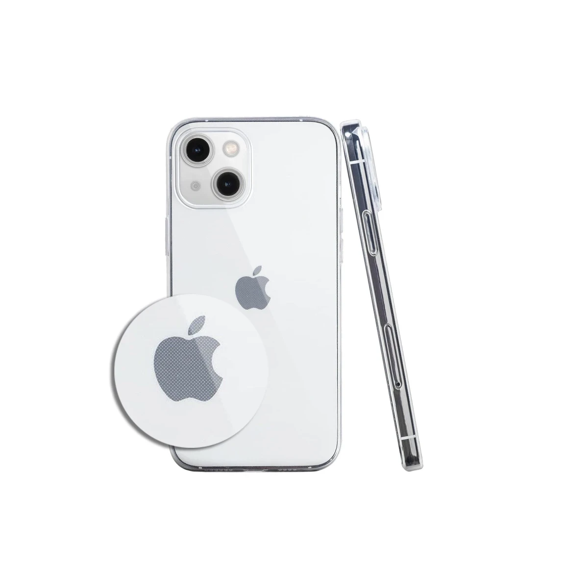 Apple iPhone 13 Mini Kılıf Lüx Şeffaf Silikon