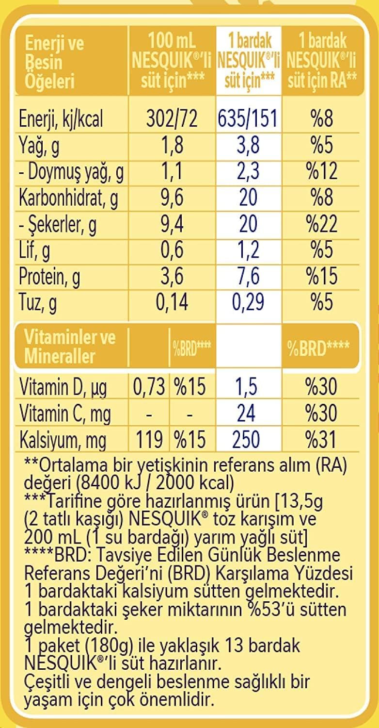Çikolatalı Toz İçecek 375 Gr