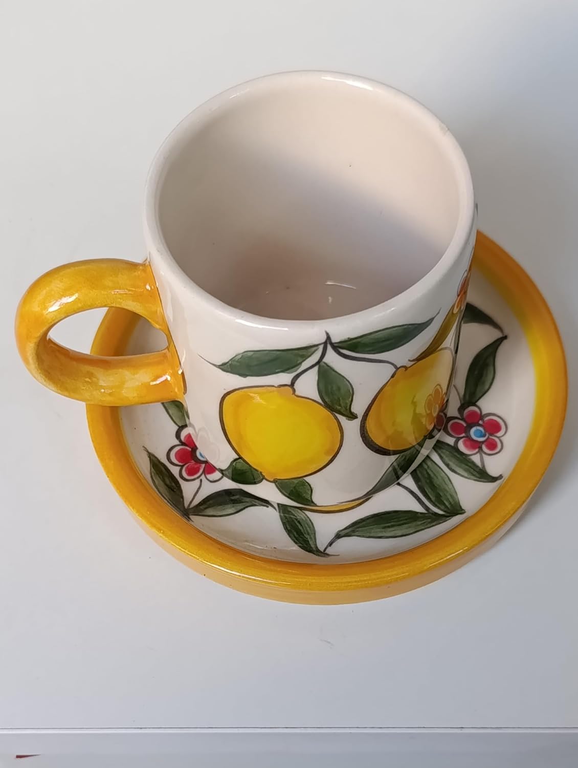 El yapımı Kupa bardak 100ml seramik hand made el yapimi