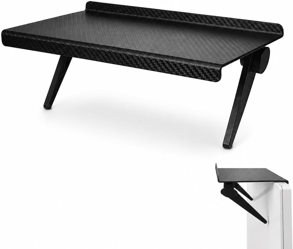 Monitör Üstü Stand Organizer Düzenleyici Raf TV Üstü Stand Ekran Üstü Raf Kurulumsuz Ayarlanabilir Monitör Rafı Masaüstü Düzenleyici Kaymaz Yüzey TV Rafı