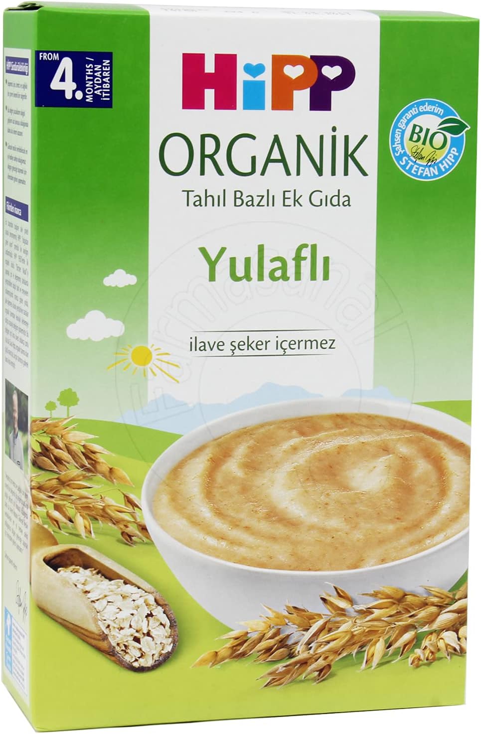 Organik Yulaflı Tahıl Bazlı Ek Gıda 200 gr