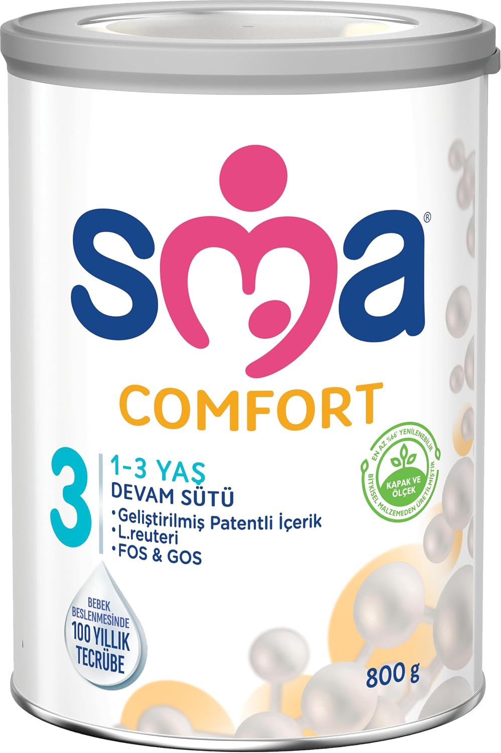 SMA Comfort 3 1-3 Yaş Devam Sütü 800 g