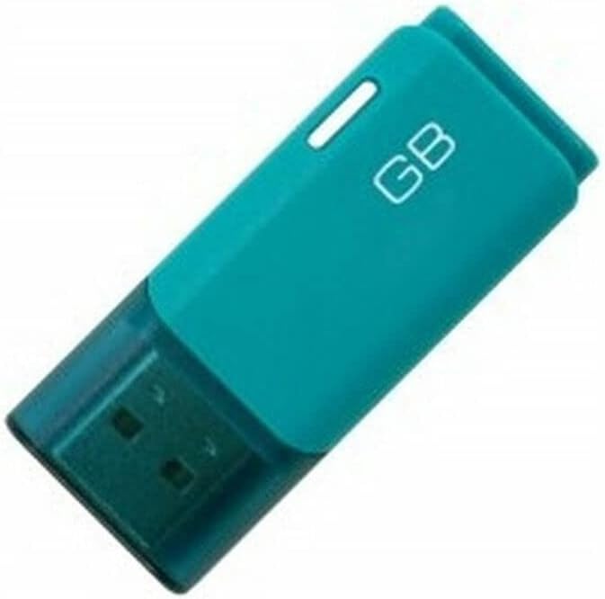 TransMemory U202 64GB USB Bellek – USB 2.0, Açık Mavi