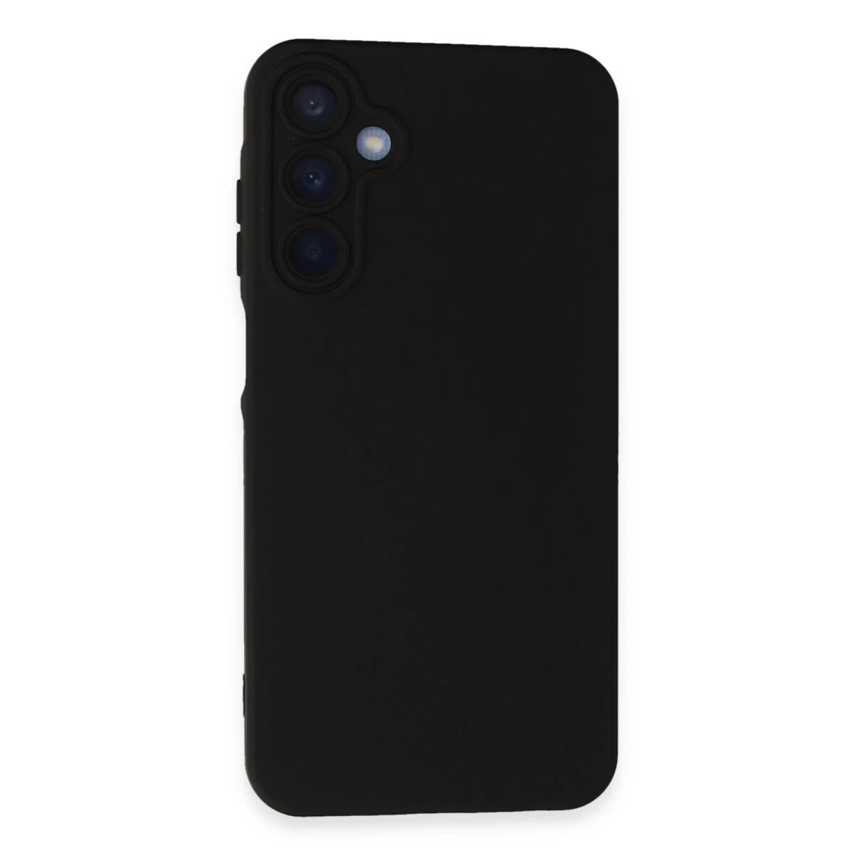 Samsung Galaxy A05S Kılıf Nano içi Kadife Silikon - Siyah