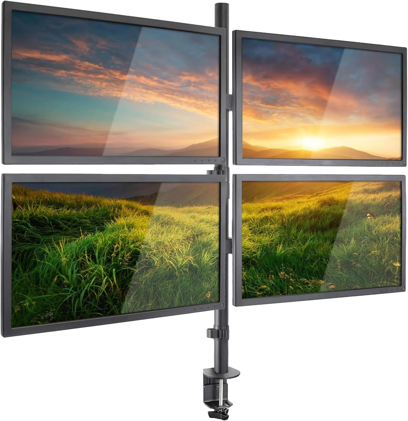 EF54 Steel Design 2-8 Kg Quad Ekran Asansörlü 13-27inch Monitör Standı