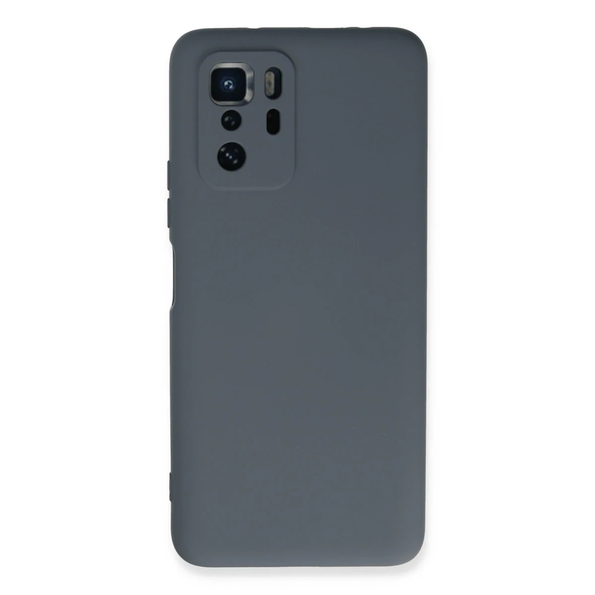 Xiaomi Poco X3 GT Kılıf Nano içi Kadife Silikon - Gri