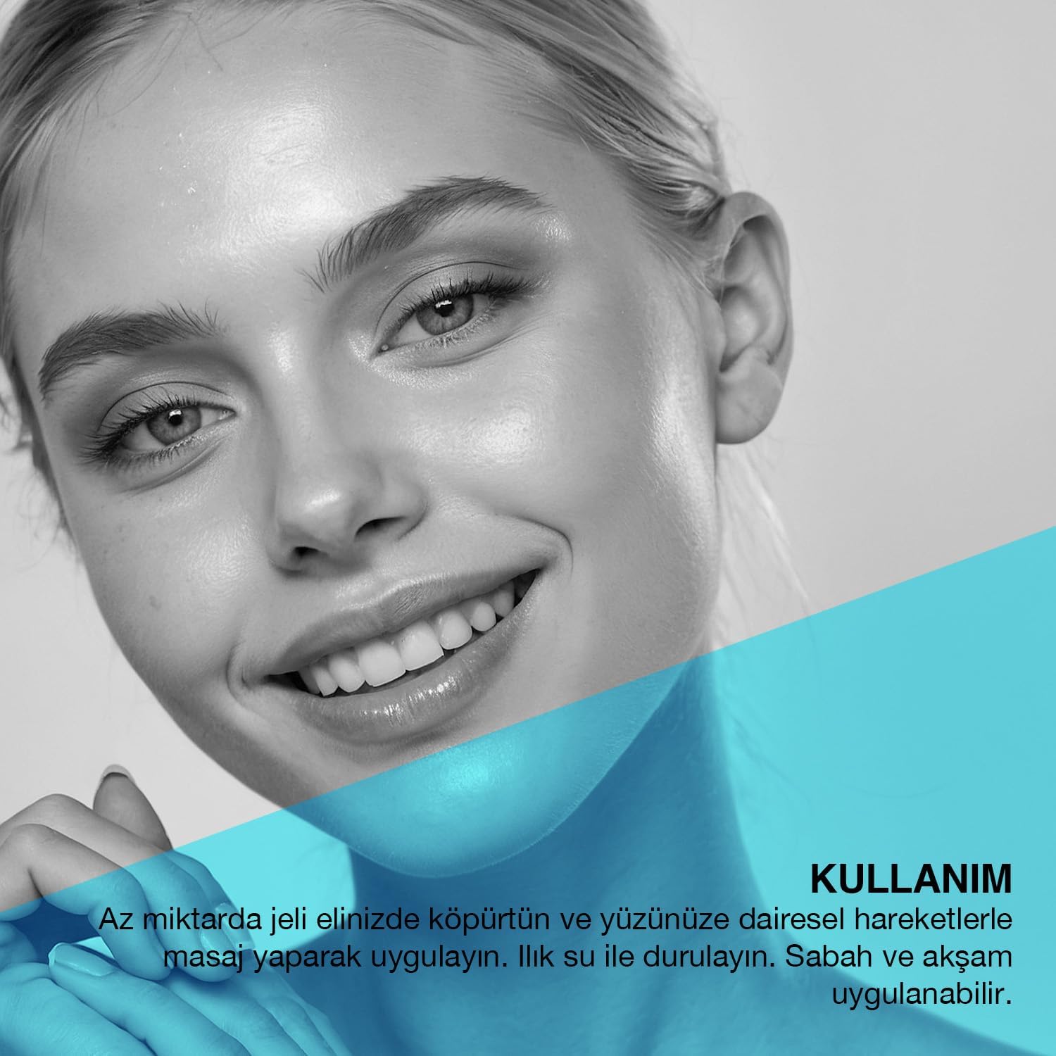 Hydra Yüz Temizleme Jeli – Hyalüronik Asitli, İpek Proteinli, Aloe Vera ve Pantenol İçerikli, Hassas Ciltler İçin, 500 ml