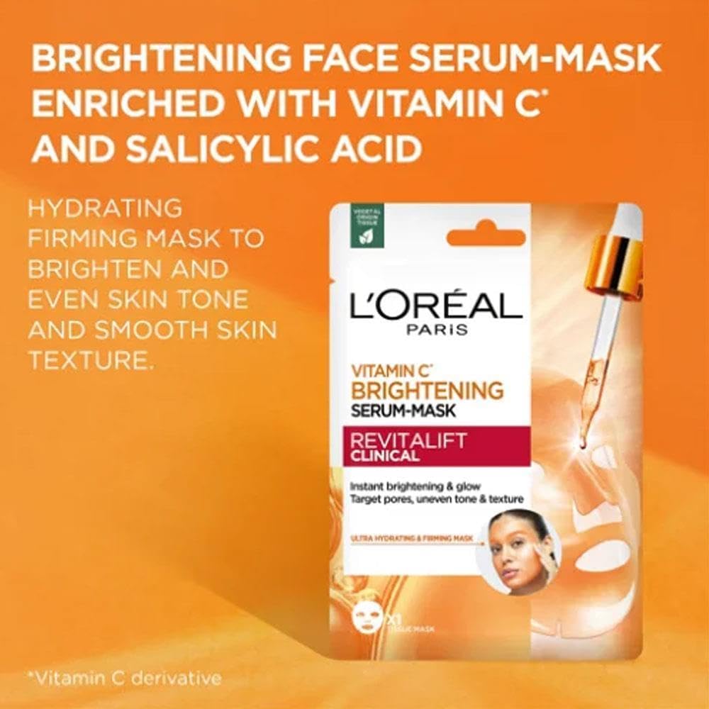 Revitalift Clinical Anında Aydınlatıcı C Vitamini Serum Etkili Maske