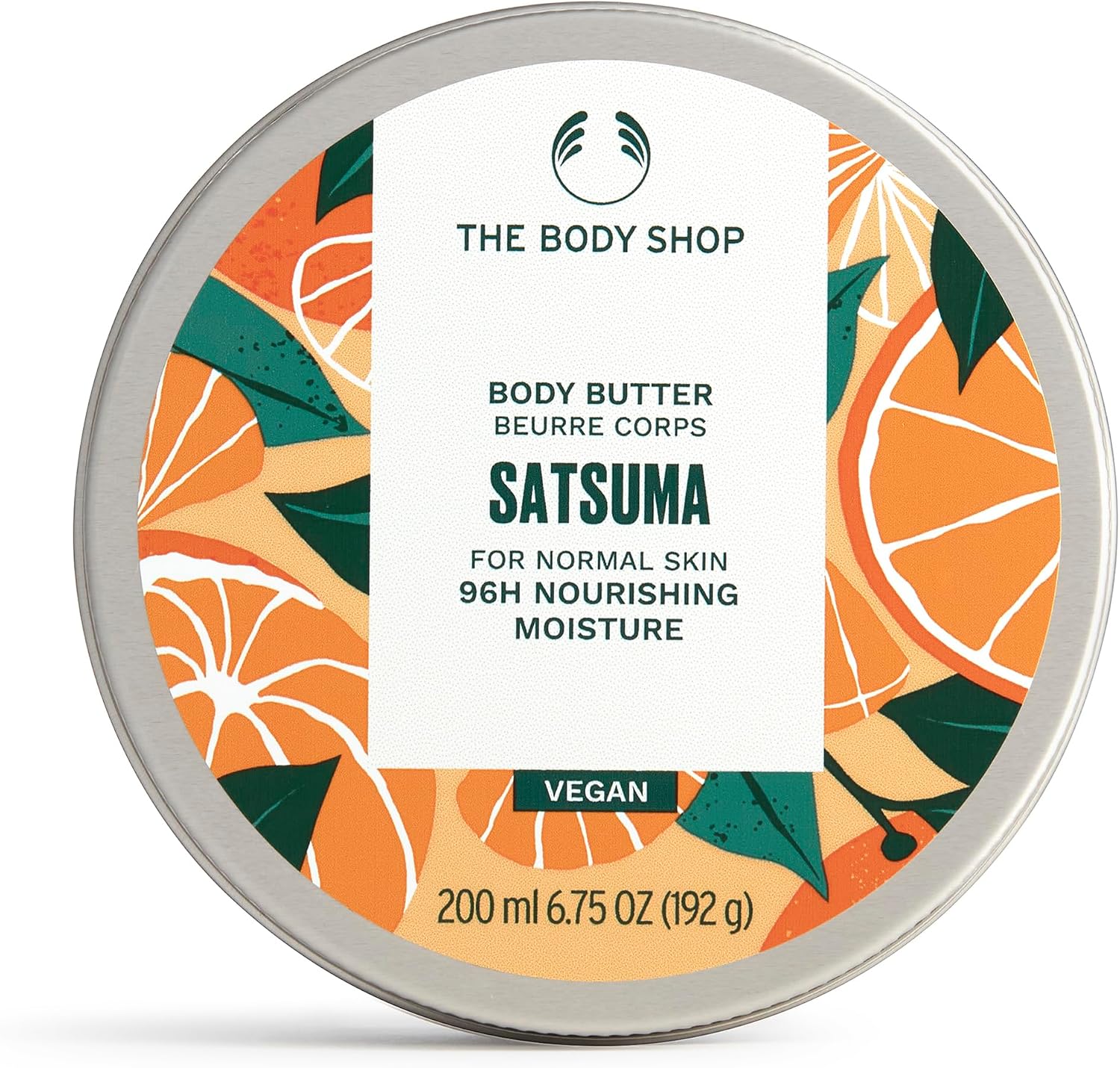 Satsuma Vücut Yağı - Normal Ciltler İçin Besleyici ve Nemlendirici Cilt Bakımı - Vegan - 7oz