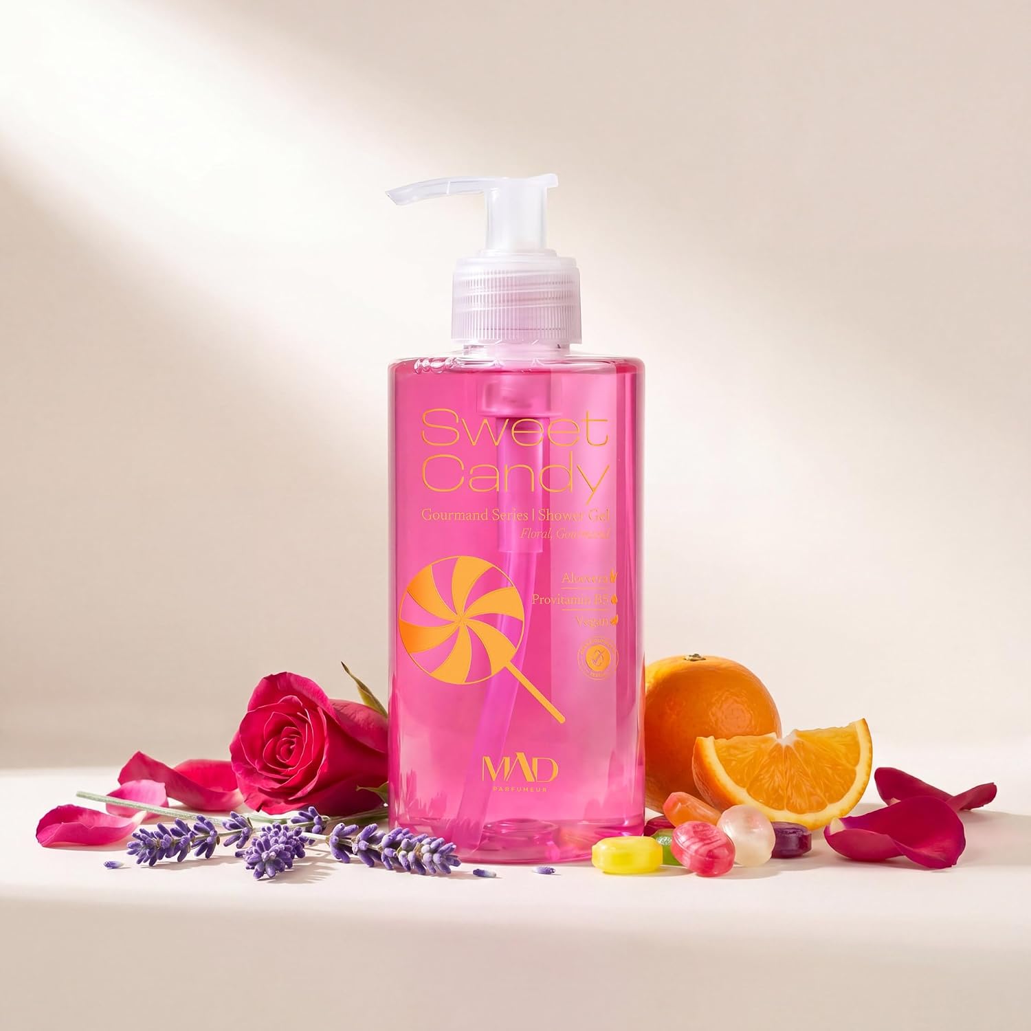 MAD Sweet Candy Duş Jeli 300 ml–Şekerleme,Vanilya&Tutti Frutti