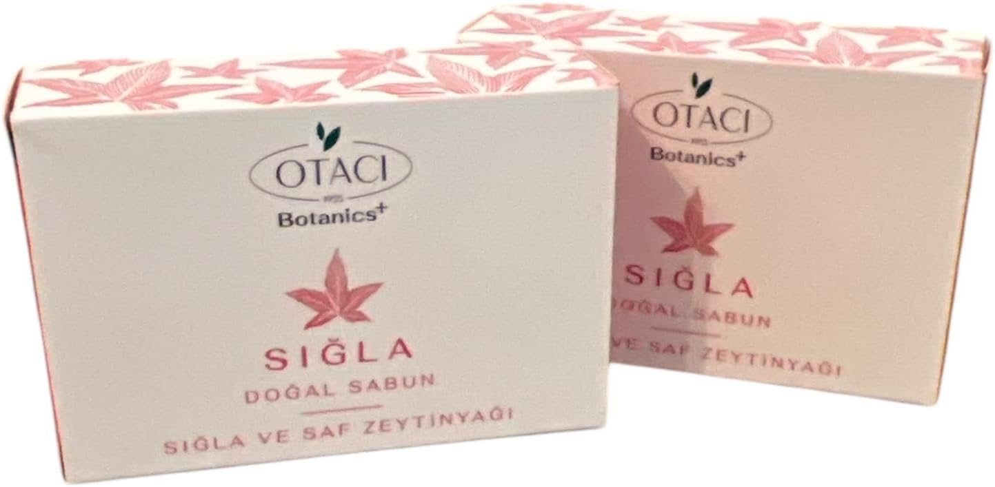 Otacı Botanics+ Sığla Doğal Sabun, Sığla ve Saf Zeytinyağı, İkili Paket