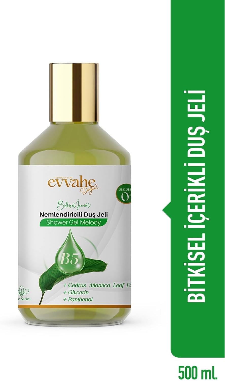 Vücut Nemlendirici Duş Jeli, Bitki Özlü, 500ml