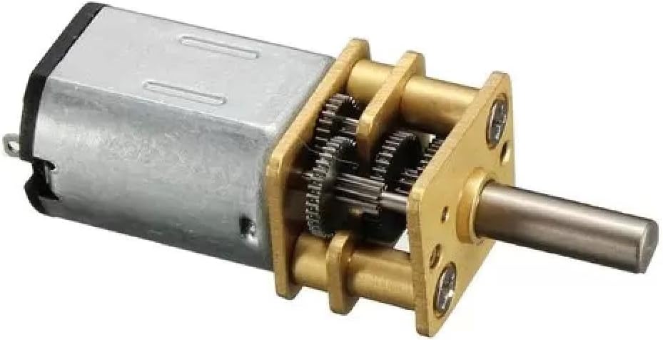 6V 1000 Rpm Redüktörlü Mikro DC Motor N20 12mm