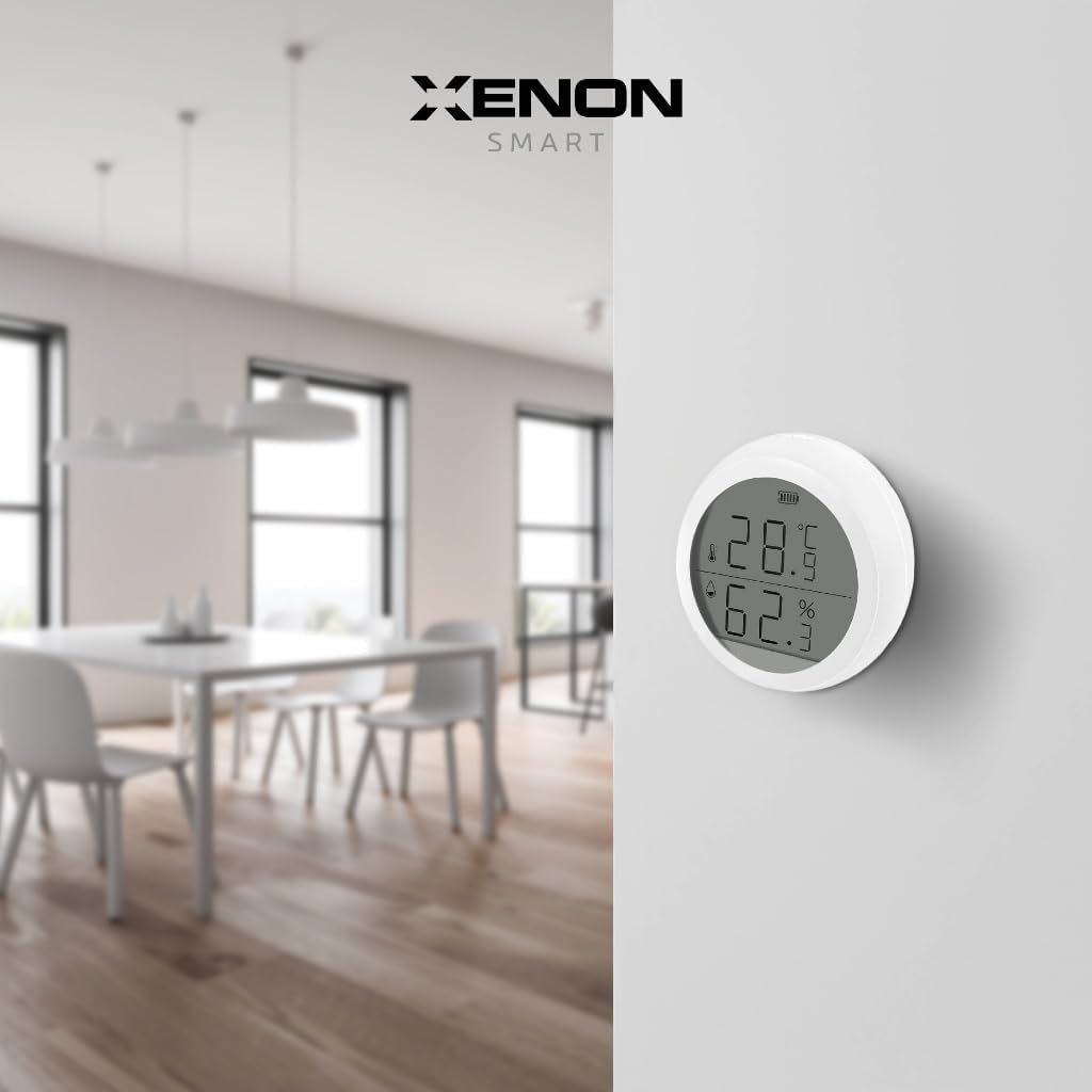 Akıllı Dijital Termometre Uygulama Denetimli Zigbee İç Mekan Isı Ölçer ve Nem Ölçer (Higrometre) X7608