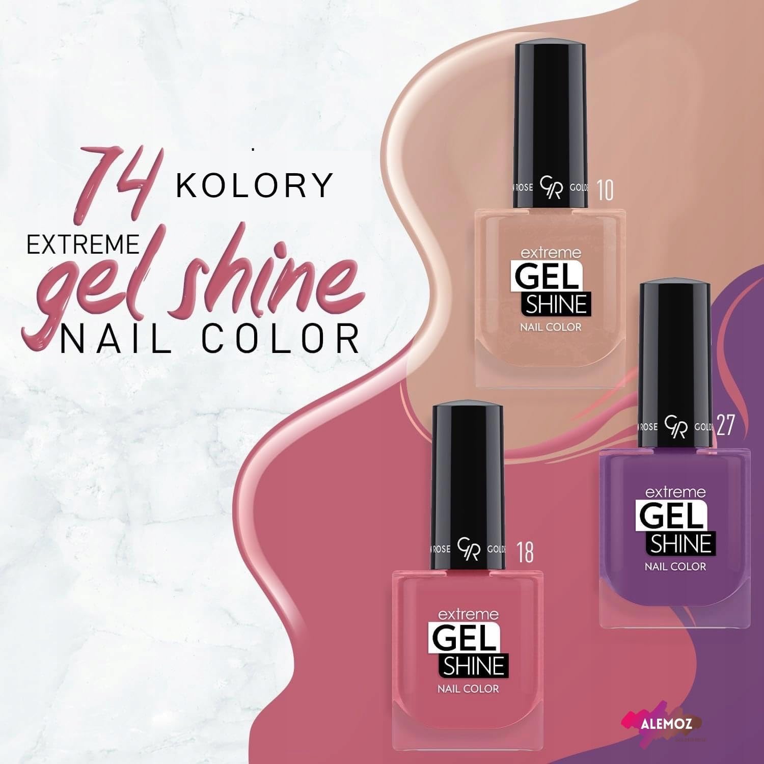 Extreme Gel Shine Nail Color - 62 - Jel Görünümlü Parlak Oje 10.2 ml