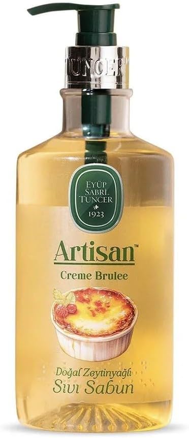 Eyüp Sabri Tuncer Artisan Doğal Zeytinyağlı Sıvı Sabun-Creme Brulee 600 ml