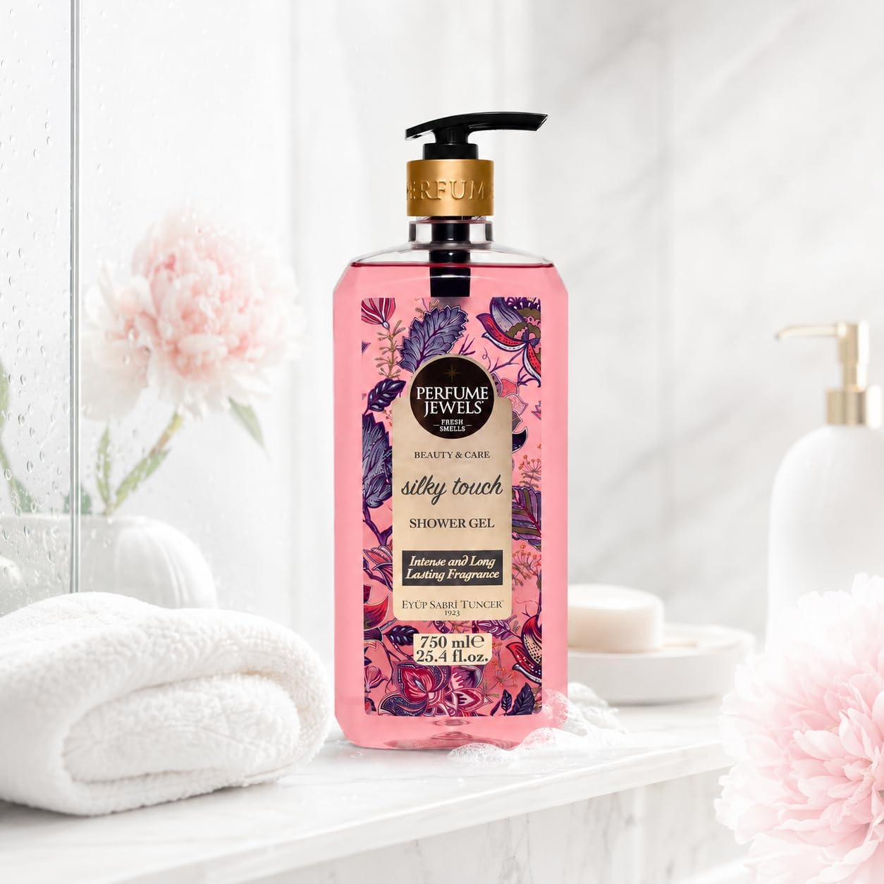 Eyüp Sabri Tuncer Pj Duş Jeli Silky Touch 750 Ml Pet Şişe