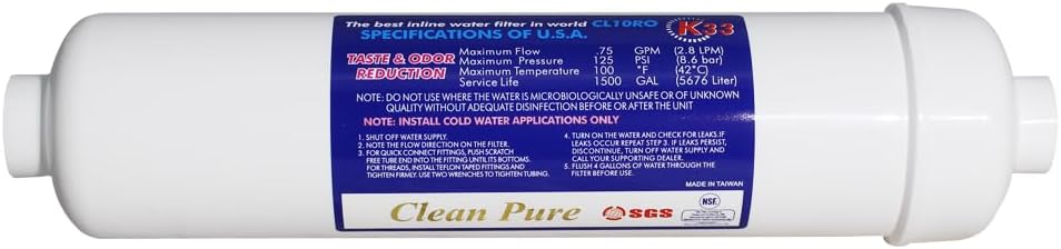 Spring Water Swun Chyan Granül Aktif Karbon Filtre