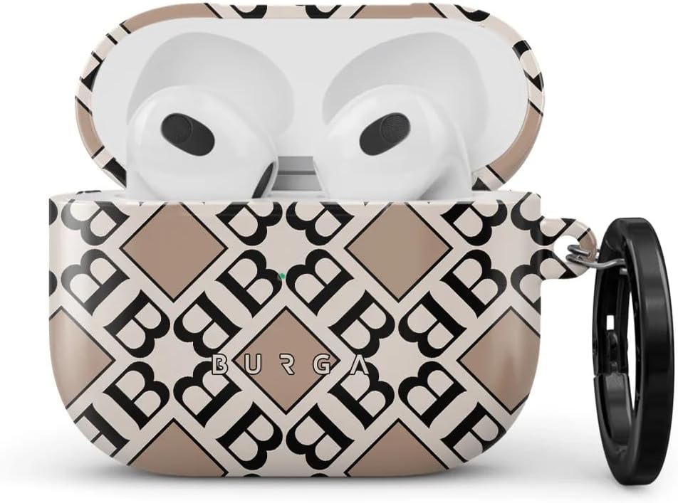 Apple AirPods 3 ile Uyumlu Kılıf, Monogram