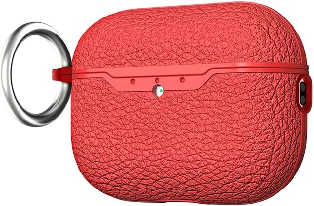 Apple ile uyumlu Airpods Pro 3 Kılıf Airbag 03 Silikon Kırmızı