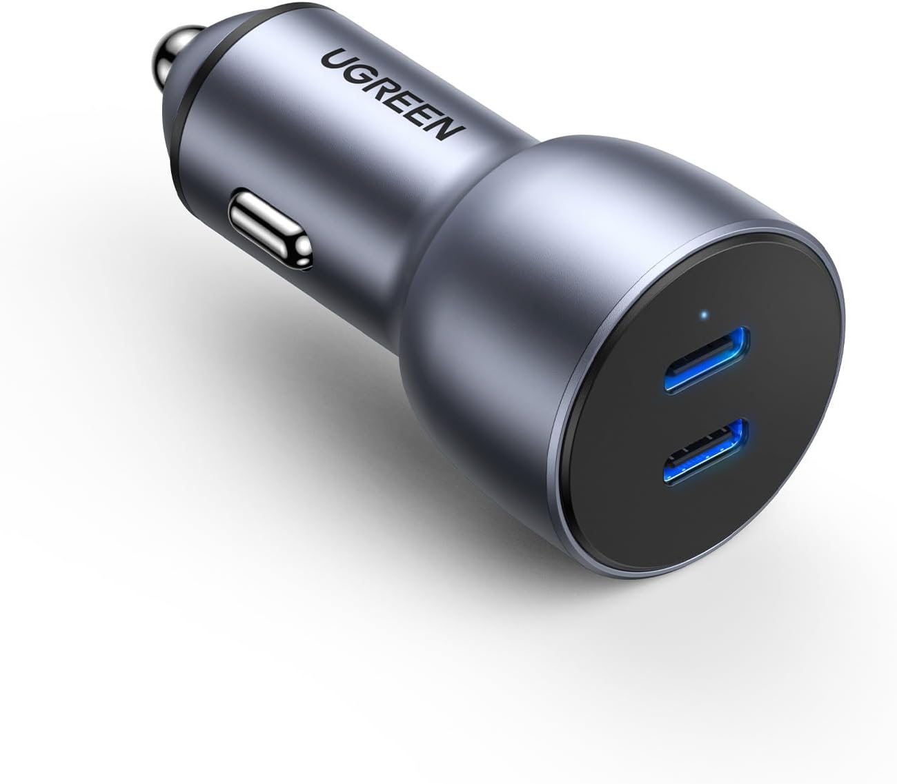 Çift PD Type-C Çıkışlı 50W Araç Çakmaklık Şarj Cihazı