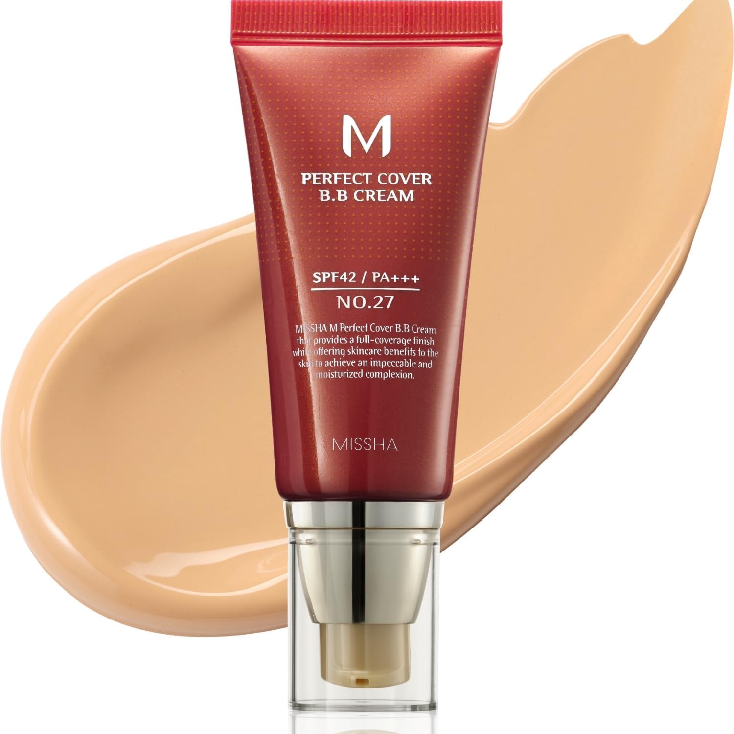 Mükemmel Kapatıcılık Sunan Çok Fonksiyonlu M Perfect Cover BB Krem Ex SPF42 PA No.27 50 mililitre