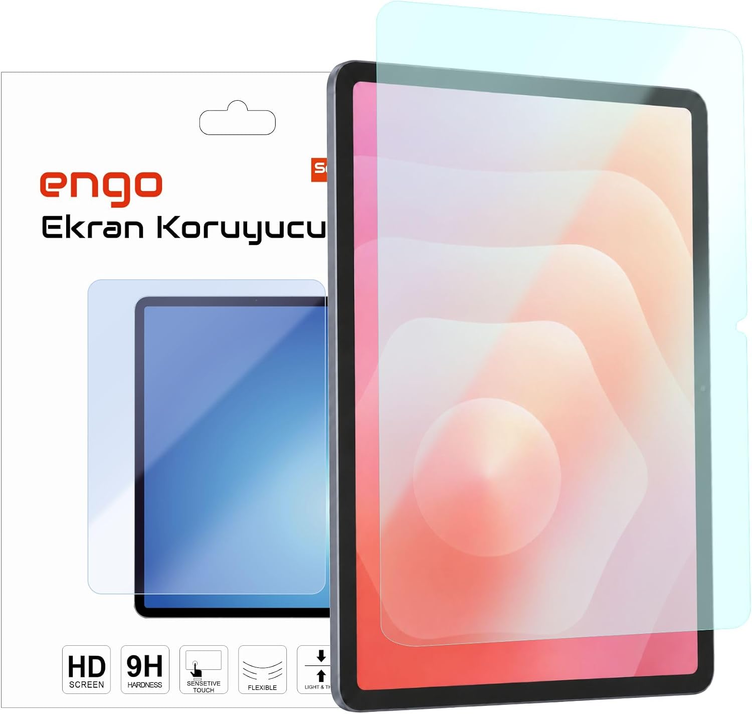 Samsung Galaxy Tab S10 Fe Plus 13.1 İnç İle Uyumlu Ekran Koruyucu 9h Temperli Kırılmaz Esnek Nano Cam, Çizilmeye Ve Darbeye Dayanıklı Koruma, Hd Şeffaf